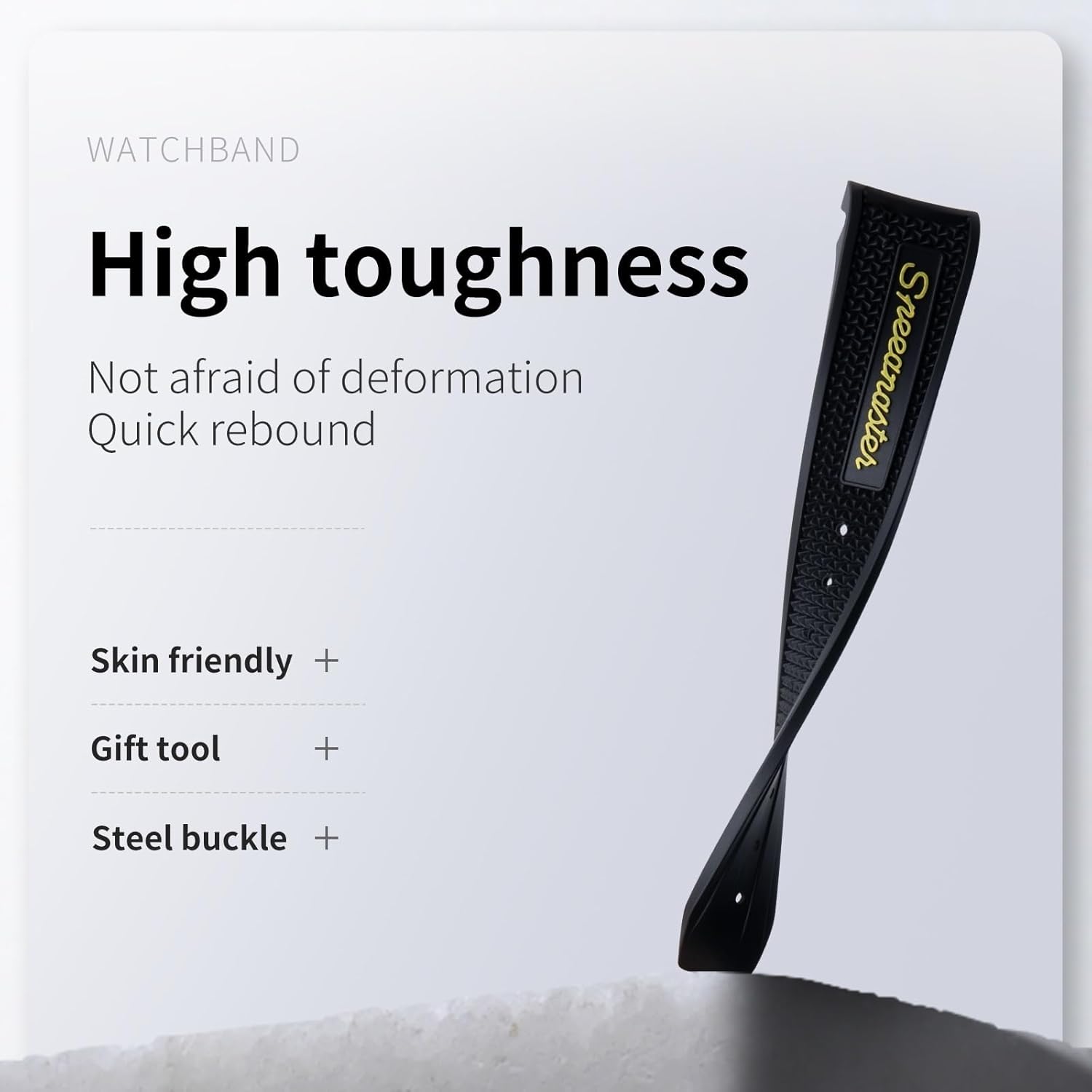 OMEGA オメガ 純正ラバーベルト 純正Dバックル ラグ幅20mm Mサイズ